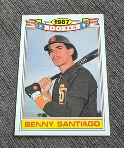 1988 Topps 1987 Rookies #18 Benny Santiago RC San Diego Padres - Picture 1 of 2