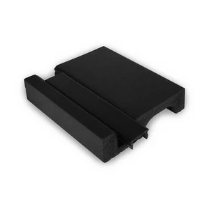 1 PIEZA MODELO NMC WALLSTYL S-IL11 BLACK 10 cm | PATRÓN zócalo listón estuco - Imagen 1 de 3