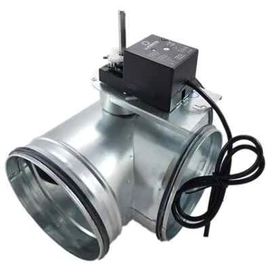 Bypassklappe Erdwärme Ø100–200mm Lufberg Stellantrieb 230V Belimo LM230A Lüftung - Bild 1 von 4