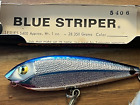 NOS Vtg COTTON CORDELL BLUE STRIPER 5" Silver  ORIGINAL BOX Cordell Tackle USA