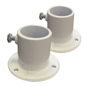 Aluminum Deck Flanges For Above Ground Pool Ladder (2-piece) |