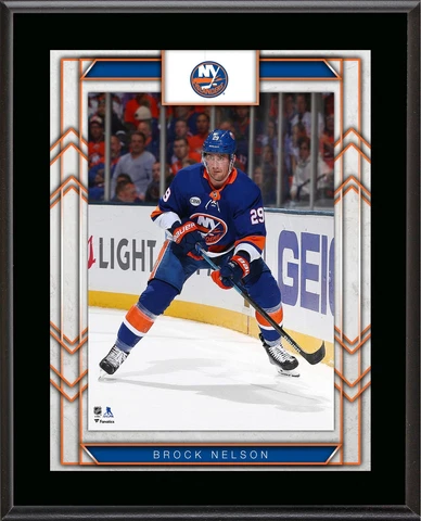 Brock Nelson New York Islanders 10.5" x 13" Sublimated Player Plaque Cover