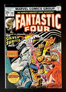 Fantastic Four #155 Silver Surfer Medusa Doctor Doom Appearances Marvel 1975 - Picture 1 of 5