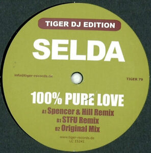 Selda - 100% Pure Love (12") (Very Good Plus (VG+)) - 1910173844