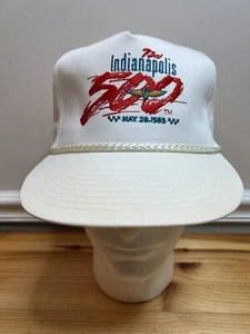 Vintage Sport Service May 28, 1989 73rd Annual Indianapolis 500 Snapback Hat - Picture 1 of 11