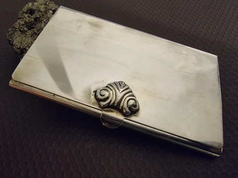 ILIAS LALAOUNIS STERLING SILVER 925 BUSINESS CARD CASE HOLDER Cover