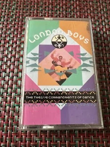 VTG London Boys London The Twelve Commandments Of Dance Cassette Tape Retro 80s - Picture 1 of 8