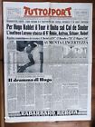 Giornale quotidiano Tuttosport 14luglio1953 per Hugo  Koblet il tour &#232; finito
