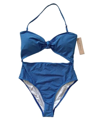 Traje de baño BCBGeneration Monokini azul/rosa floral (XL)  Foto 1 de 3