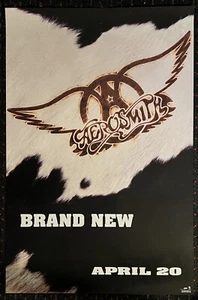AEROSMITH Get a Grip advance 23x35 record store promo poster 2sided GEFFEN 1993 - Picture 1 of 12