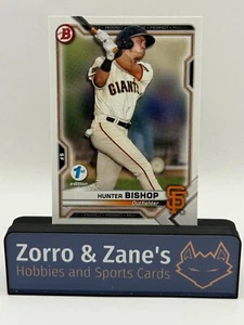2021 Bowman 1st - Prospects #BP-18 Hunter Bishop (RC) GIANTS - Picture 1 of 2