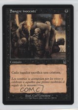 2001 Magic: The Gathering - Odyssey Spanish Innocent Blood #145 0b5