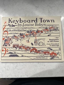 LECCIONES DE PIANO 1934 TECLADO CIUDAD por LOUISE ROBYN - Imagen 1 de 7