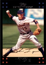 2007 Topps Brandon Inge . Detroit Tigers #28