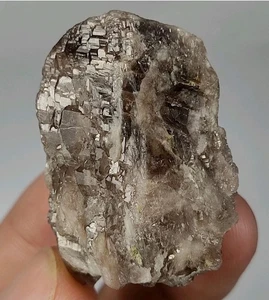27 gm Of Aesthetic Axinite Crystal With Spectacular Step View & Deep Brown Color - Picture 1 of 7