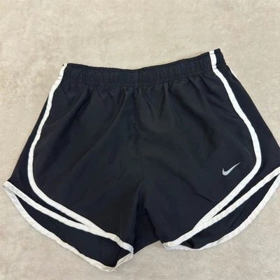 Nike Women's Dri-Fit Tempo Running Shorts Black Size S Activewear - Image 1 of 4