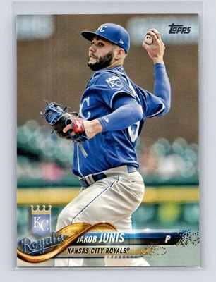 2018 Topps #428 Jakob Junis - Image 1 of 2