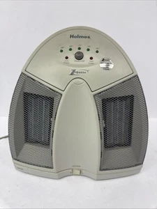 Holmes Twin Ceramic Space Heater Model HCH4126 1500 Watt - Variable Power Heat - Picture 1 of 14