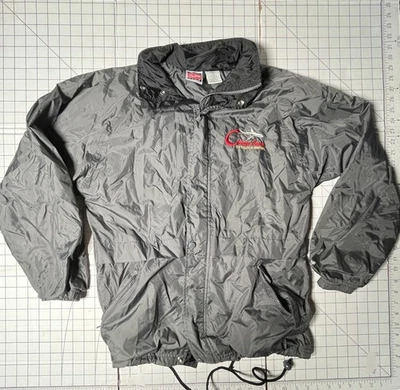 Rawlings Windbreaker Jacket Chicago Air Traffic Control Men's Small Gray Zip - Image 1 of 4