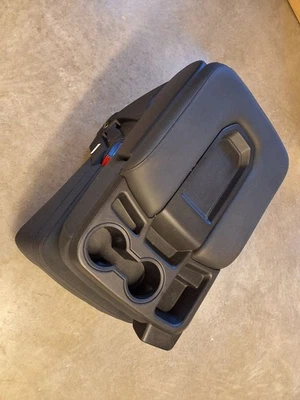 Chevy Silverado GMC Sierra 2019-2022 consola central asiento de salto tela negra A52 Foto 1 de 4