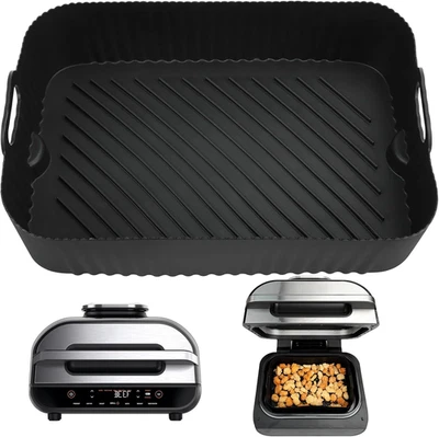 YQL 29Cm X 20Cm X 8Cm Silikonform Für Mini Backofen 25 Liter/Ninja Foodi MAX Gri - Bild 1 von 4