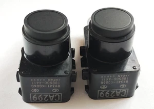 Toyota Lexus 89341-K0060-C0 Parking Sensor Ultrasonic CA299 299 Set of 2 OEM - Bild 1 von 13