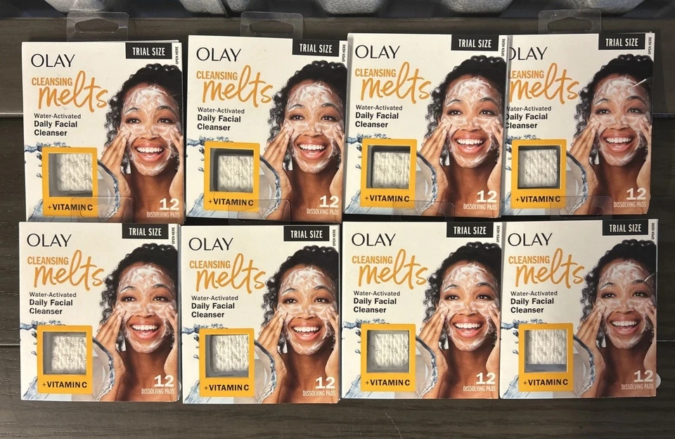 96 溶解垫 玉兰油清洁融化日常洁面乳 + 维生素 C 全新 — 第 1/1 张图片