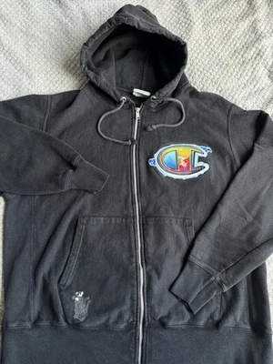 Men’s Champion Reverse Weave Full Zip Hoodie With Embroidery Size Large - image 1 of 4