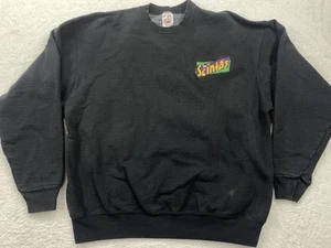 Vintage The Scintas Band Buffalo NY Fruit Of The Loom Sweatshirt Black 70s 80s - Picture 1 of 8