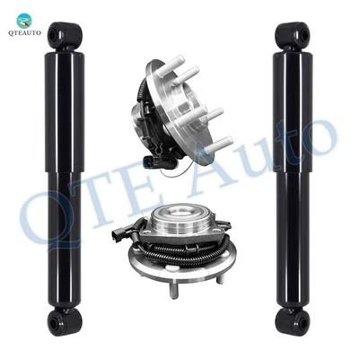 Juego de 4 conjuntos de cojinetes de cubo de rueda trasera - amortiguador para Dodge Grand Caravan 2008-2010 Foto 1 de 4