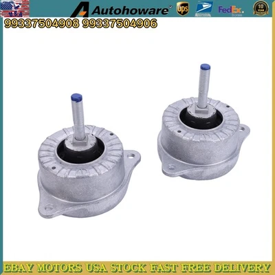 2PCS Engine Motor Mounts 99337504908 Fit For Porsche 911 996 Carerra 1999-2005 - Image 1 of 4