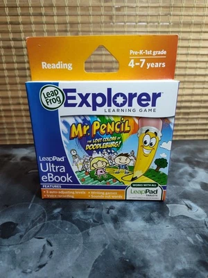 LeapFrog LeapPad Explorer: Mr. Pencil - The Lost Colors, Leap pad 1 2 3 G U used - Image 1 of 2