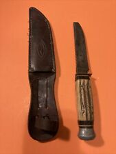 World War II German Knife Nazi Germany H 26 Premier Leather Belt Sheath Antique
