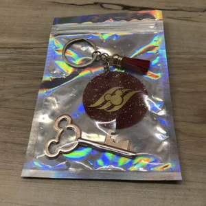 New Vintage DISNEY Cruise Lines Keychain & Mickey Mouse Key Charm Bottle Opener - Picture 1 of 2