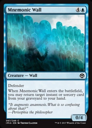 Iconic Masters - Mnemonic Wall - Foil - Image 1 of 1
