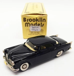 Brooklin Models 1/43 Scale BRK19 004A - 1955 Chrysler C300 - Black - Imagen 1 de 4
