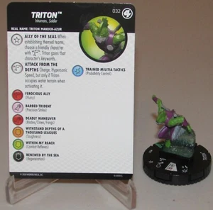 Triton 032 Fantastic Four Marvel Heroclix - Bild 1 von 2