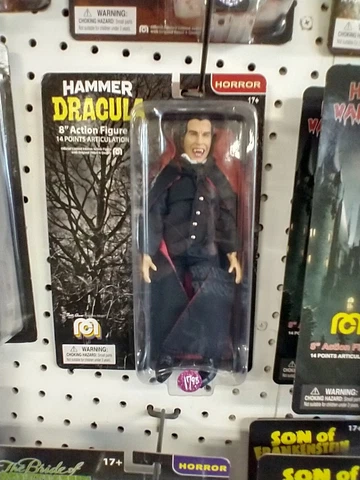 Mego Action Figure 8 Inch Hammer Dracula New Sealed Unopened Cover
