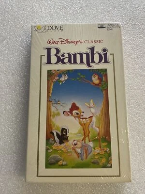New Sealed Dove Audio Walt Disney Bambi Cassette Tape Fast Shipping - Image 1 of 2