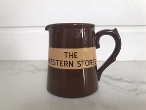 Vintage "The Western Stores" Advertising Jug Small - Picture 1 of 8