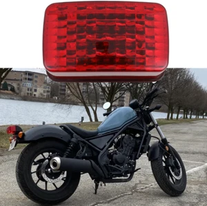 LED Rear Taillight Tail Brake Light For 17-19 Honda Rebel 300 500 CMX300 CMX500 - Picture 1 of 13