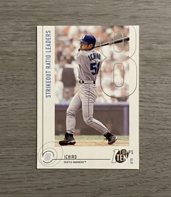 2002 MLB Topps Ten Baseball | Ichiro Suzuki | #99 | Seattle Mariners - Image 1 of 2
