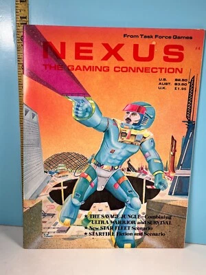 🔥1983 Nexus The Gaming Connection Task Force Games Vo. 1, No. 4 EX🔥 - Image 1 of 3