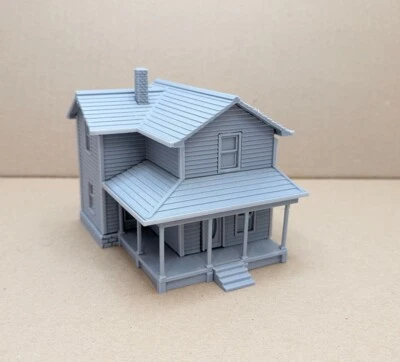 HO Scale Sears Modern Home 159 House 3d Printed Model Kit - Image 1 of 4