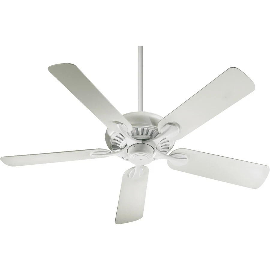 Quorum Pinnacle Patio Ceiling Fan, Studio White - 191525-8 - Image 1 of 1
