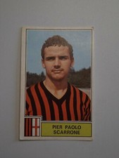 1971-72 Panini Calciatori Pier Paolo Scarrone Milan Valida rec