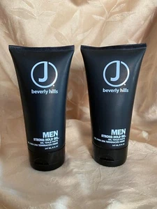 J BEVERLY HILLS Men Strong Hold Gel 5 oz FAST SHIPPING Sold Individually - Picture 1 of 3