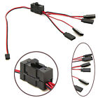 4-Way Led Cable On/Off Controller Switch Y Wire For 1/10 Trx-4 Scx10 Rc Crawler