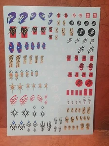 Dark Ekdar Transfers Decals Sheet. Warhammer 40K - Picture 1 of 1