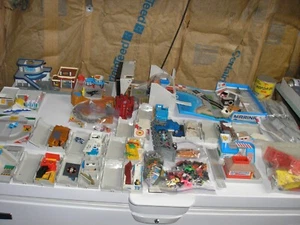 Huge Micro Machines travel city Play Lot Cars Trucks Planes Trains Boats 4 PARTS - Picture 1 of 17